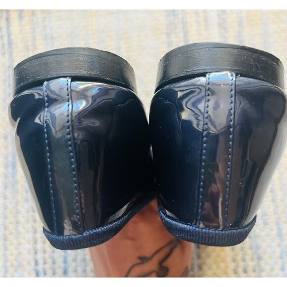 Chanel Patent Leather Blue Ballet Flats - Size 40 - 100% Authentic - Picture 12 of 16